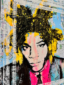 Framed Basquiat