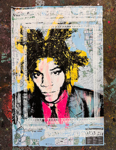 Framed Basquiat