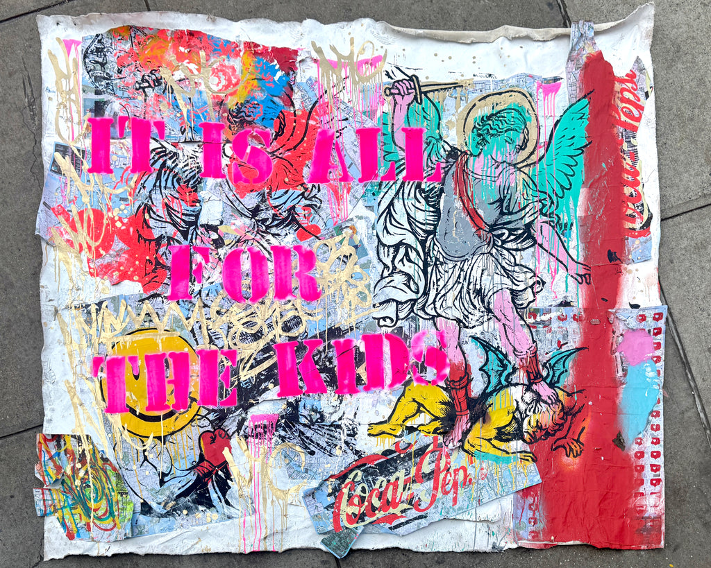 It is all for the kidz. Go go Michael !