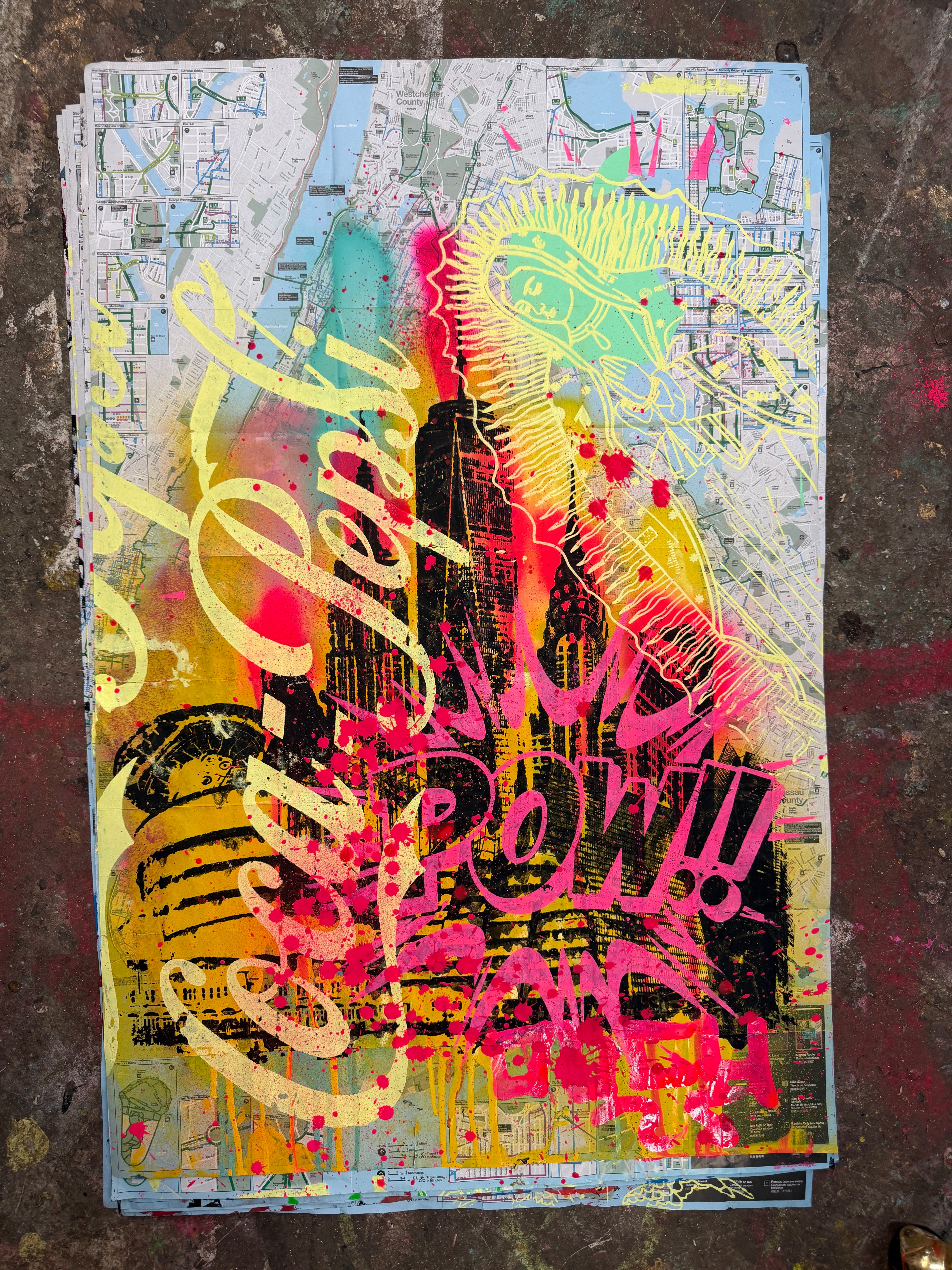 Guadalupe Over NYC Zalupe