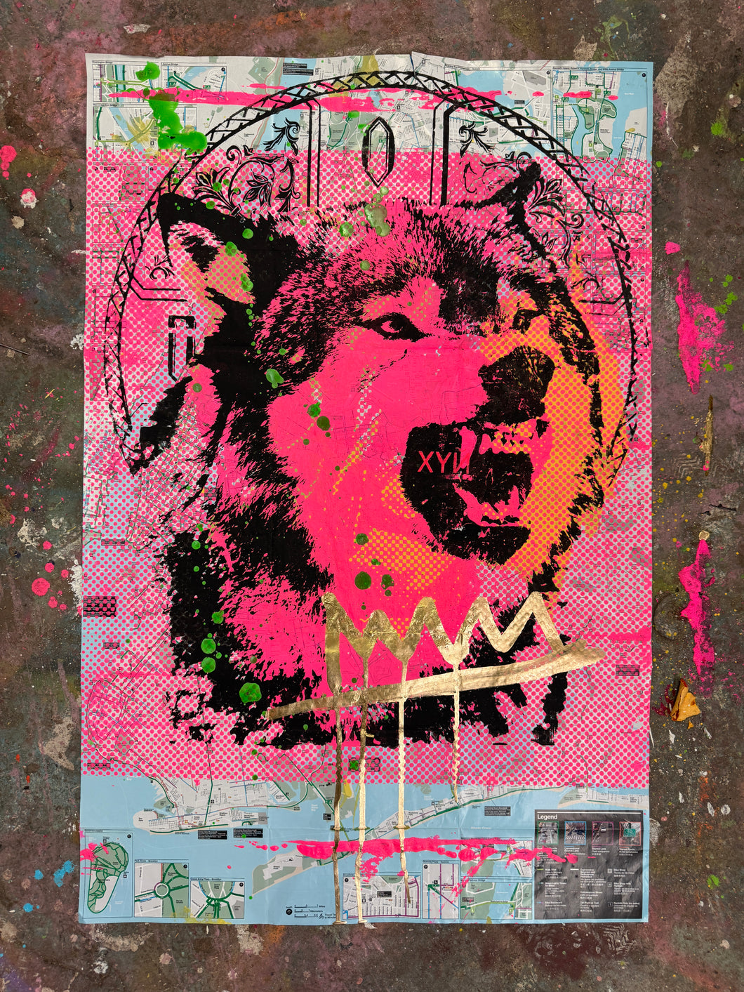 Saint wolf and ouch crown