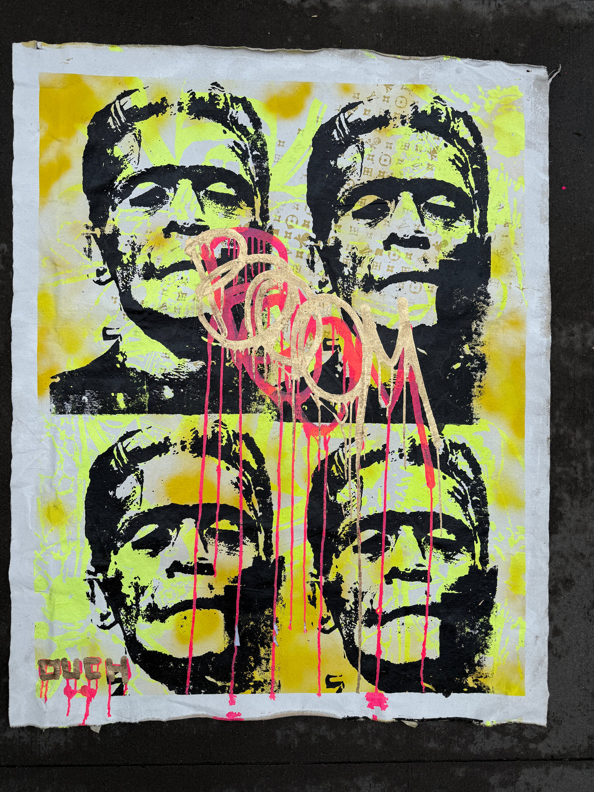 Frankenstein x Warhol. BOOM
