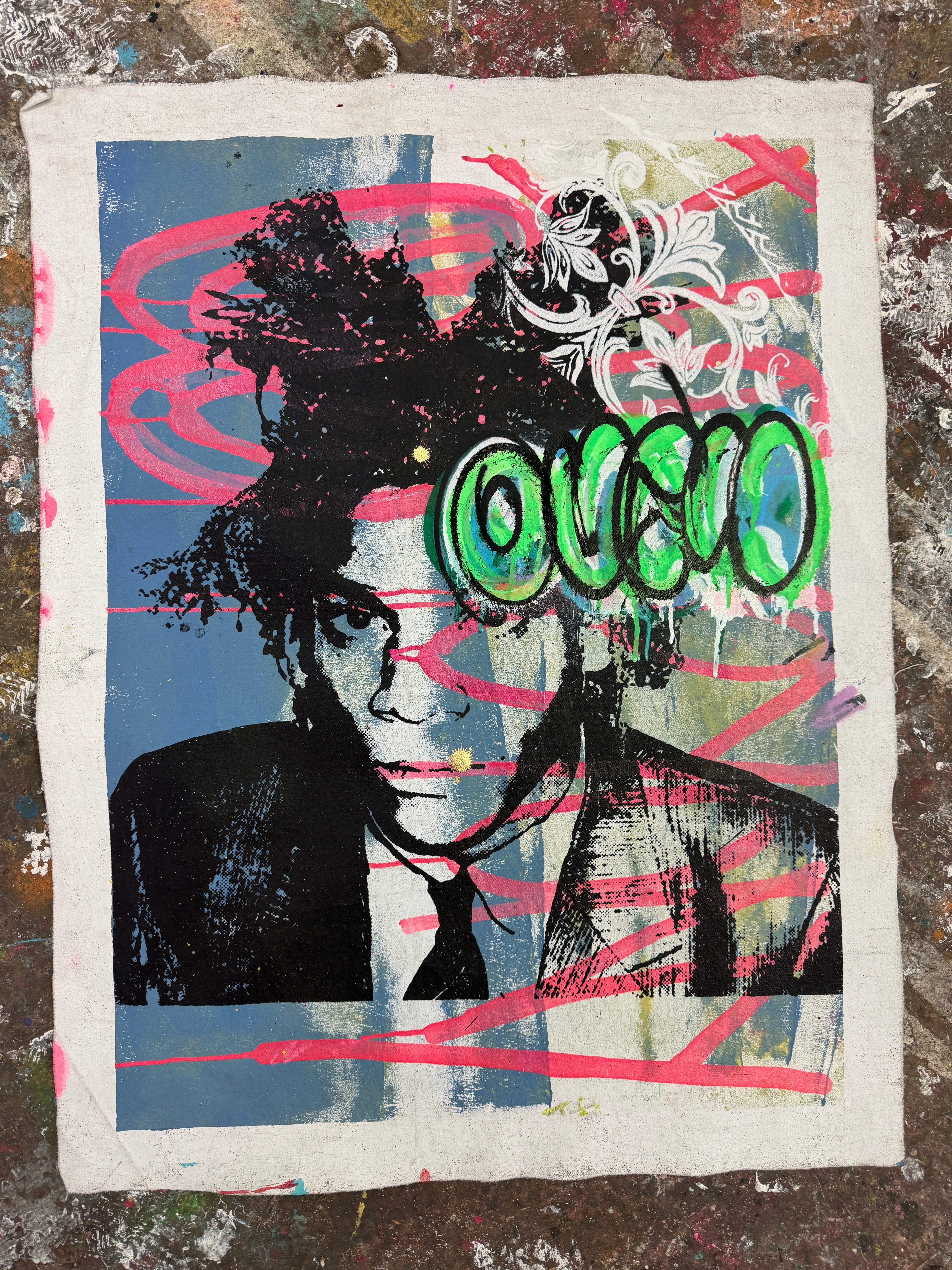 新品 FACE oka Too much pain Silkscreen B452E592-3C89-41E4-BC76-