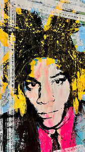 Framed Basquiat