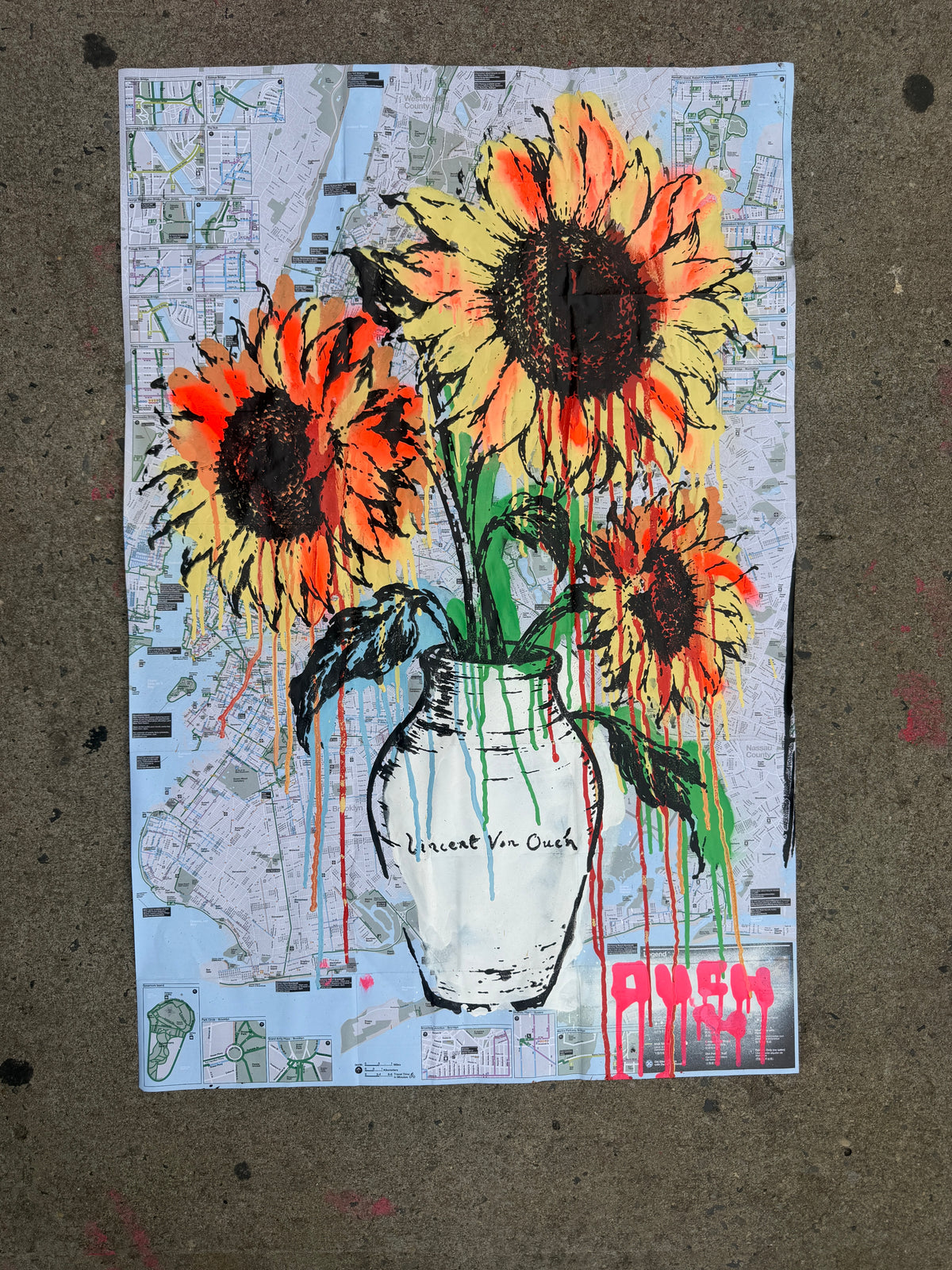 Vincent Von Ouch Flowered