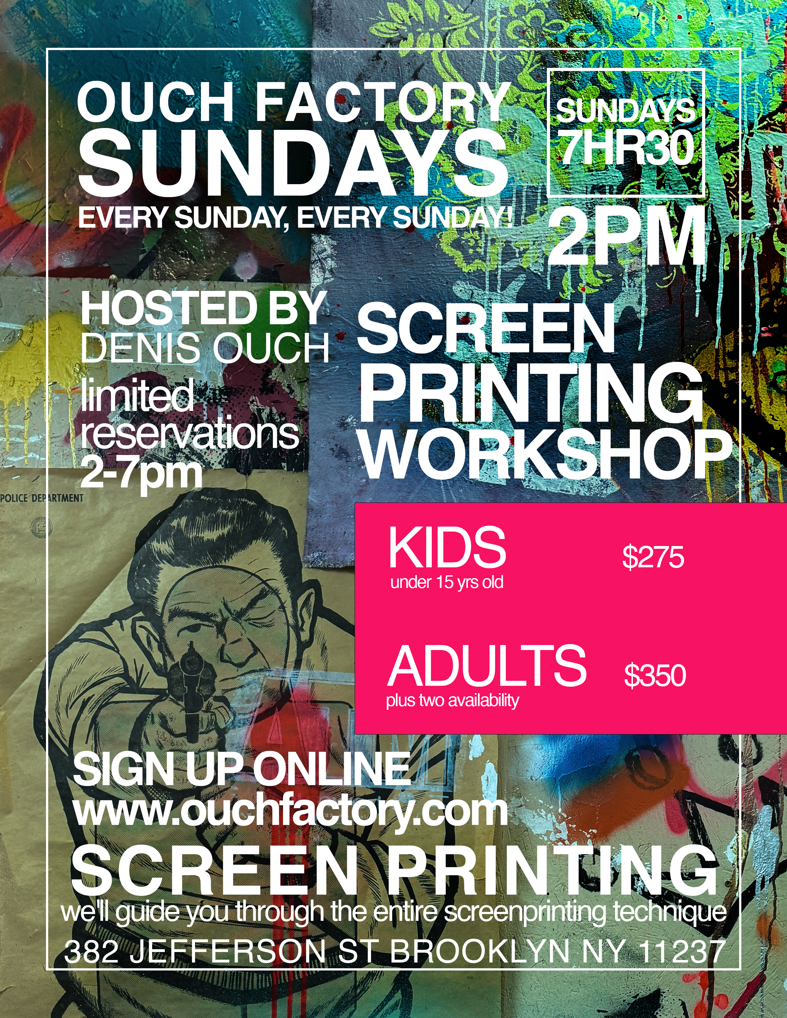 OUCH SCREEN PRINTING SCHOOL
