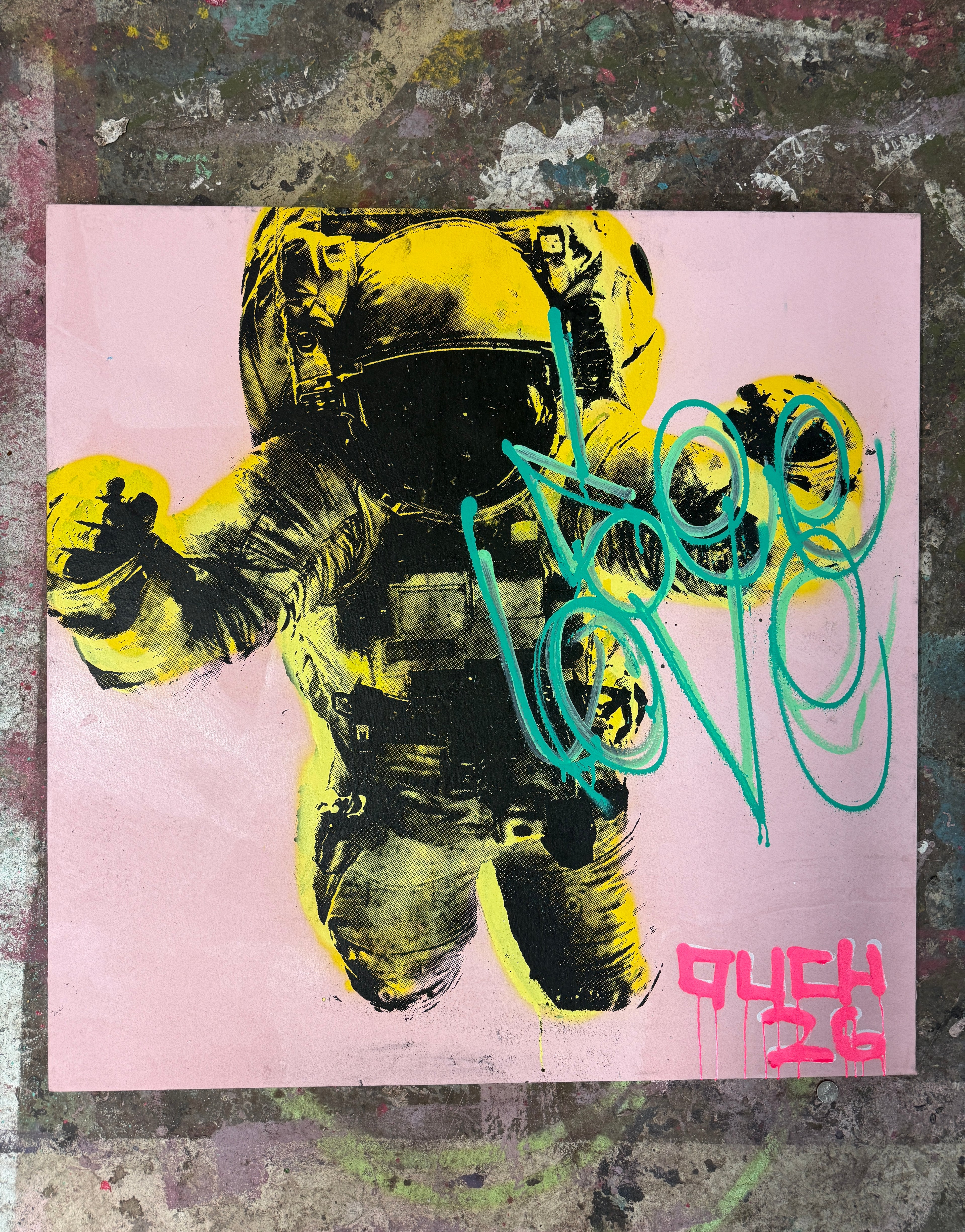 I SEE LOVE ASTRONAUT Canvas