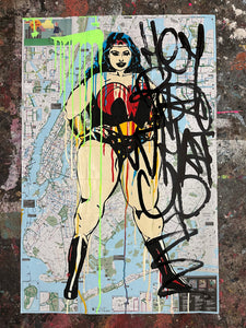 Superhero Wonderwoman