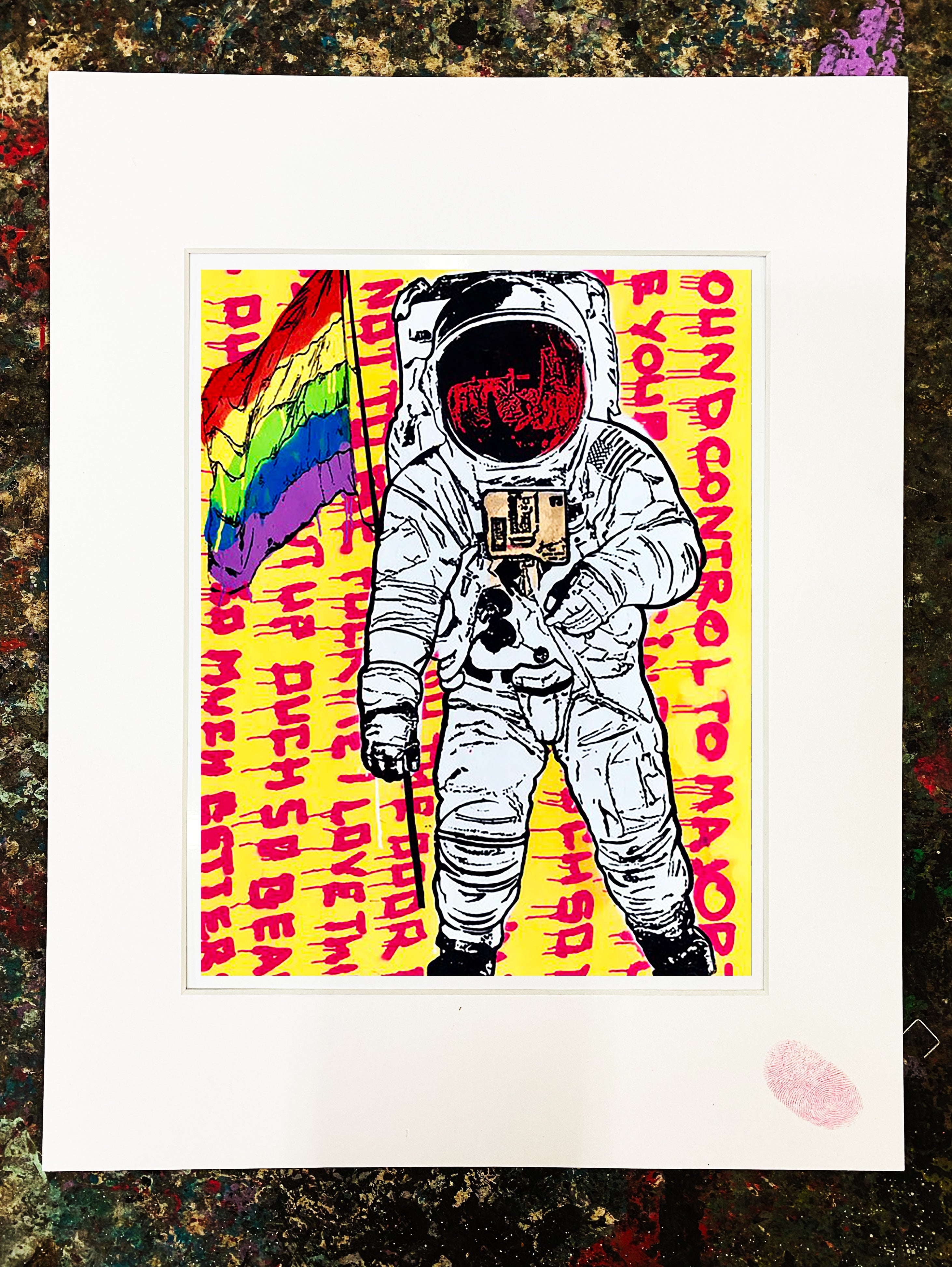 Spaceman Print
