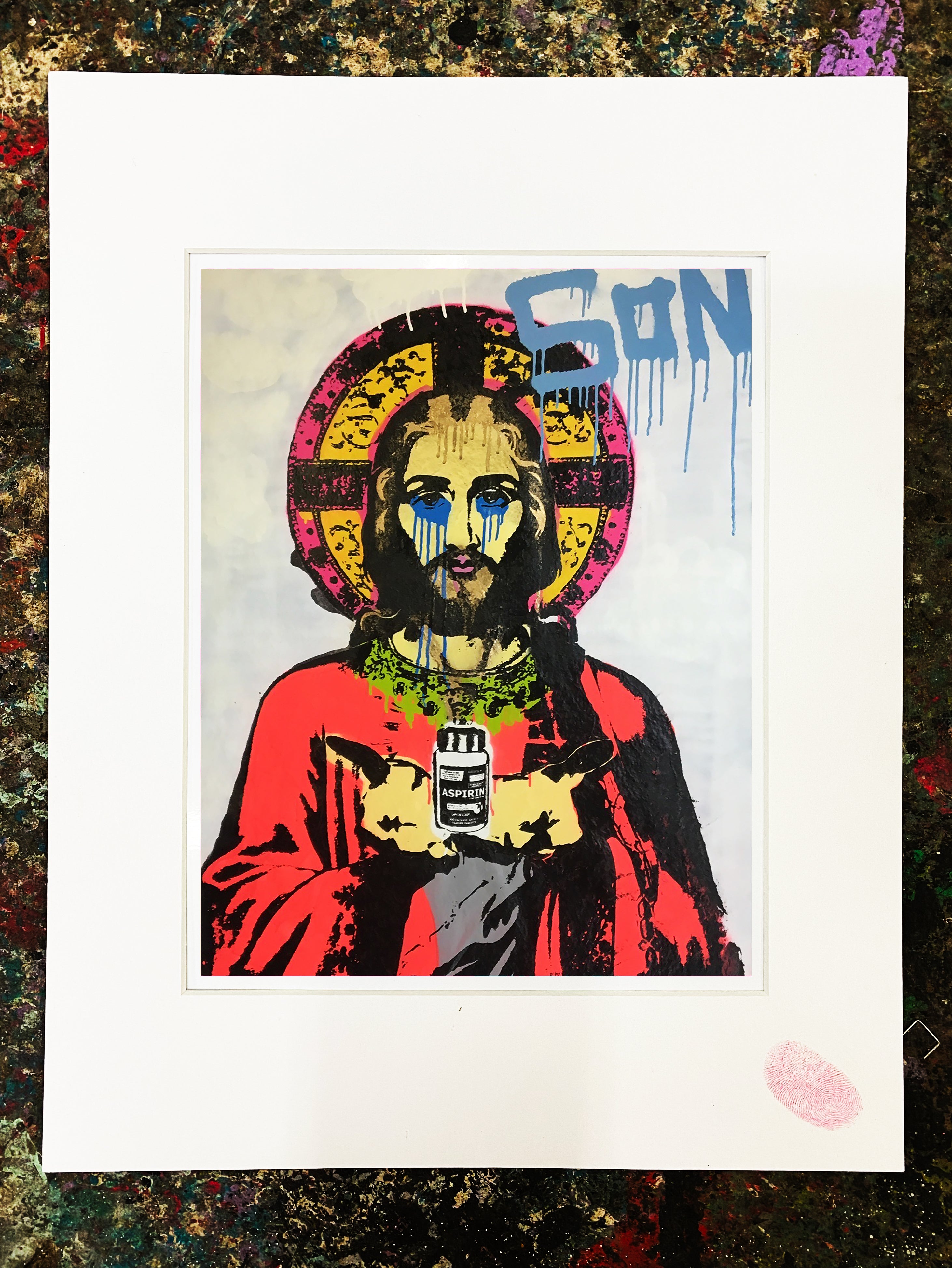 Jesus Aspirin Print