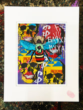 Load image into Gallery viewer, Bee Skulls Print
