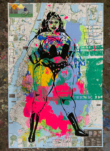 Superhero Wonderwoman