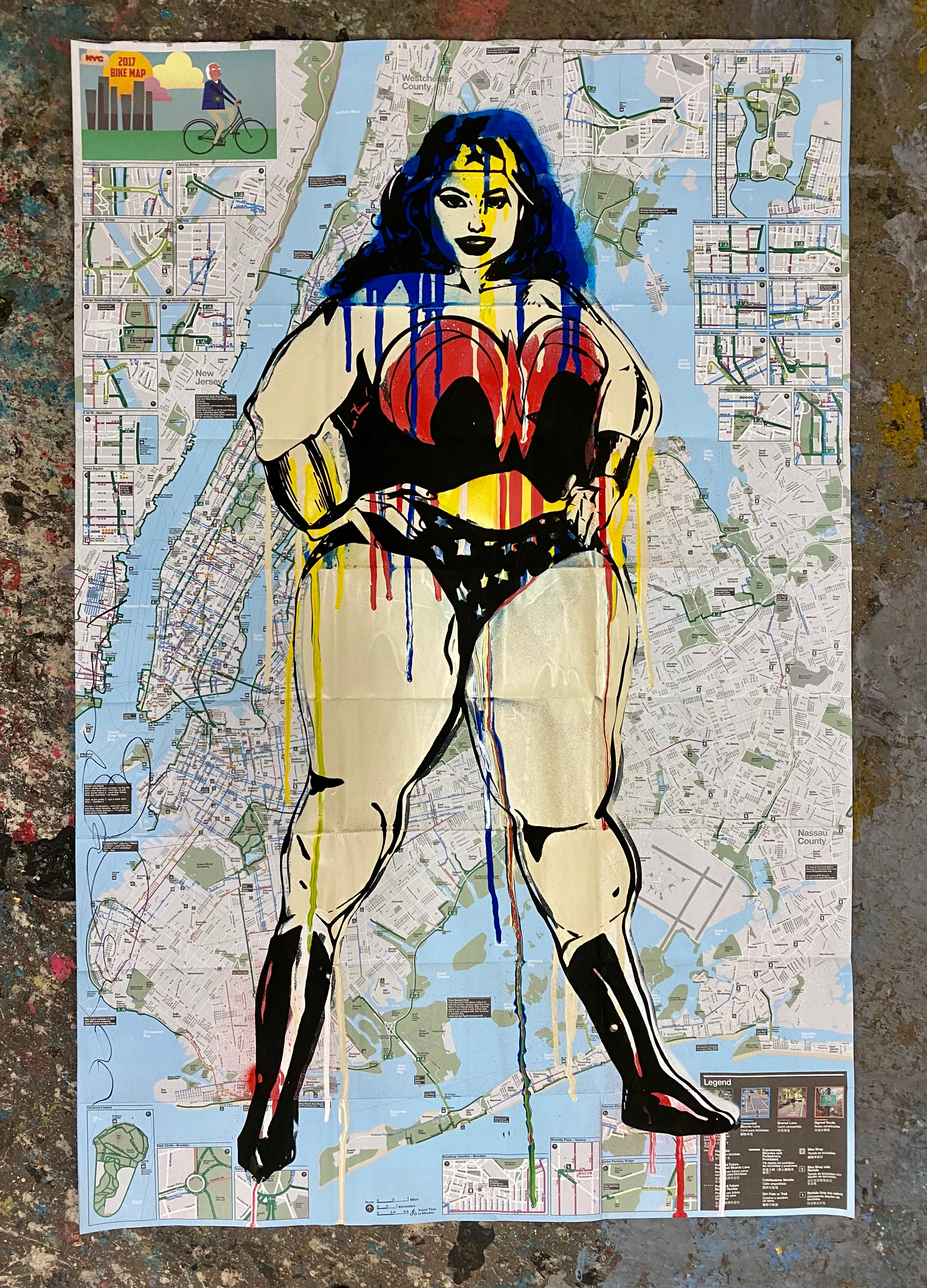 Superhero Wonderwoman